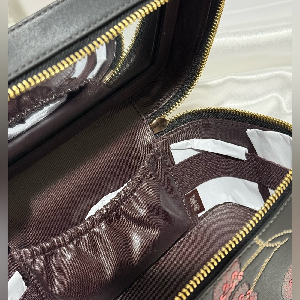 COACH Cosmetic Bags & Cases  cherry print pattern - Picture 10 of 11